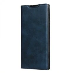 Etui Portefeuille Galaxy Note 10 Plus Simili Cuir - Bleu Foncé -All For Phone Magasin etui galaxy note 10 plus frac3606 2