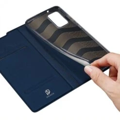 Etui De Protection Galaxy Note 20 Avec Rangement Pour Carte - Superbe Design DUX DUCIS - Bleu Foncé -All For Phone Magasin etui galaxy note 20 frac3646 6