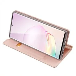 Etui Portefeuille Galaxy Note 20 Design Skin Por Dux Ducis Or Rose -All For Phone Magasin etui galaxy note 20 frac4143 3