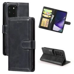 Housse De Protection Galaxy Note 20 Ultra Avec Rangement Cartes - Noir