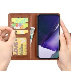 Housse De Protection Galaxy Note 20 Ultra Avec Rangement Cartes - Marron 13 Housse De Protection Galaxy Note 20 Ultra Avec Rangement Cartes - Marron -All For Phone Magasin etui galaxy note 20 ultra frac3692 4