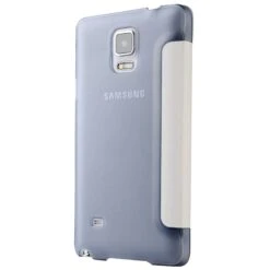 Etui Galaxy Note 4 Cuir Baseus Avec Fenetre Blanc -All For Phone Magasin etui galaxy note 4 frac1055 6