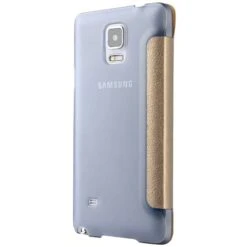 Etui Galaxy Note 4 Cuir Baseus Avec Fenetre Or -All For Phone Magasin etui galaxy note 4 frac1056 3