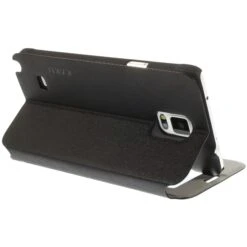 Etui Galaxy Note 4 Cuir Avec Fenetre Kakusiga Noir -All For Phone Magasin etui galaxy note 4 frac1057 4