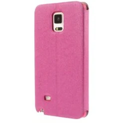 Etui Galaxy Note 4 Cuir Avec Fenetre Kakusiga Fushia -All For Phone Magasin etui galaxy note 4 frac1059 4