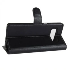 Etui Samsung Portefeuille Galaxy Note 8 Avec Rangements Cartes - Litchi Noir -All For Phone Magasin etui galaxy note 8 frac2929 4