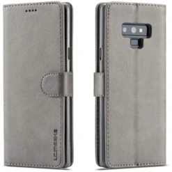 Etui Portefeuille Galaxy Note 9 Classy LC. Imeeke Gris