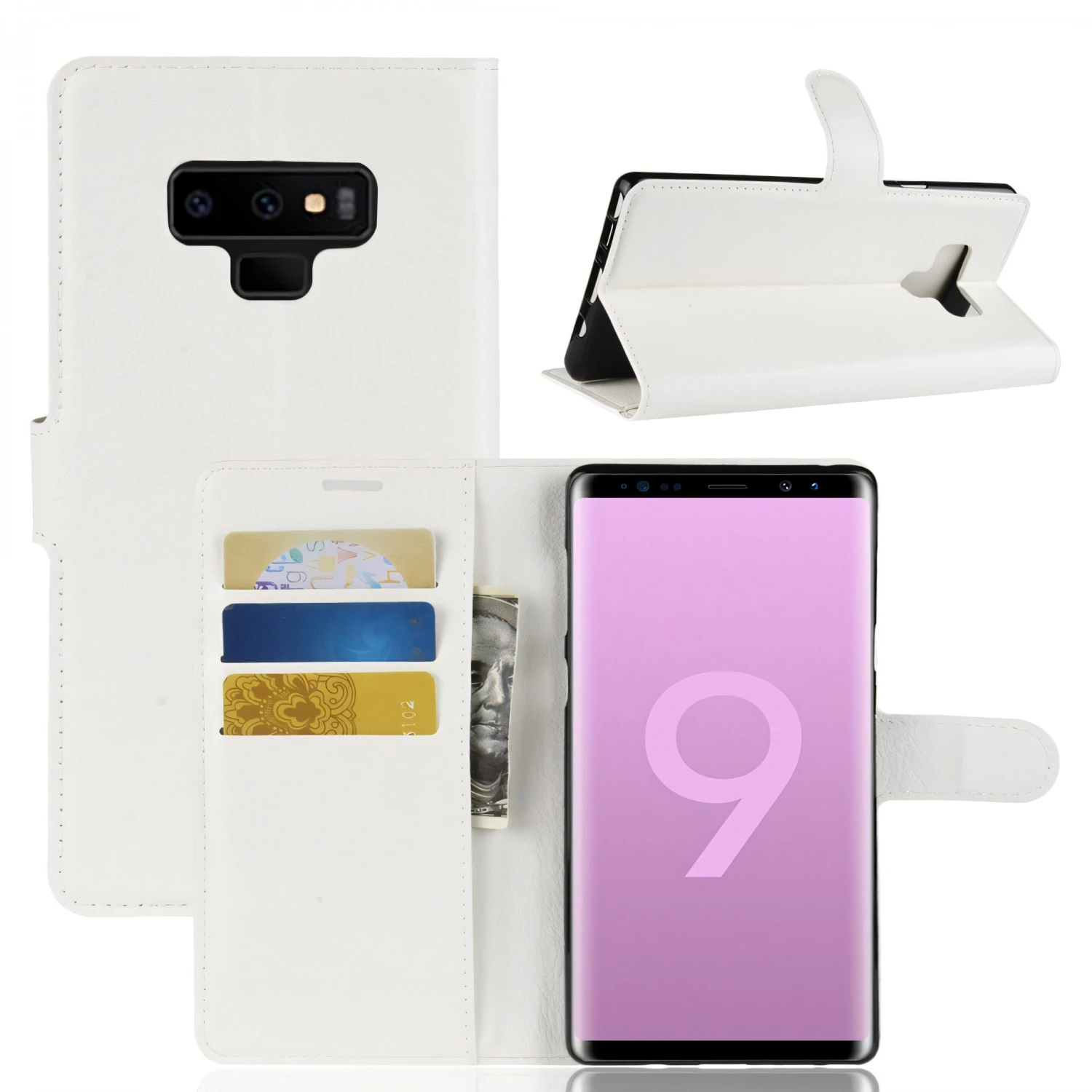 Etui Samsung Portefeuille Galaxy Note 9 Avec Rangement Cartes Blanc 3 Etui Samsung Portefeuille Galaxy Note 9 Avec Rangement Cartes Blanc