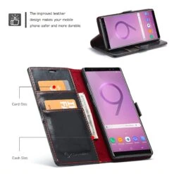 Etui Galaxy Note 9 Business CASEME Noir Noir -All For Phone Magasin etui galaxy note 9 frac3861 2