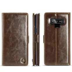 Etui Galaxy Note 9 Business CASEME Marron Marron -All For Phone Magasin etui galaxy note 9 frac3863 5