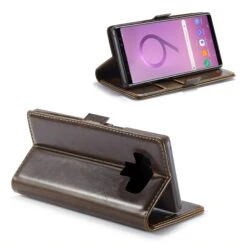 Etui Galaxy Note 9 Business CASEME Marron Marron -All For Phone Magasin etui galaxy note 9 frac3863 6