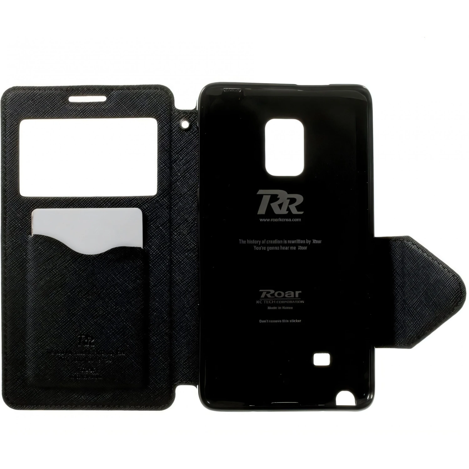 Etui Galaxy Note Edge Avec Fenetre Noir 6 Etui Galaxy Note Edge Avec Fenetre Noir – Image 4