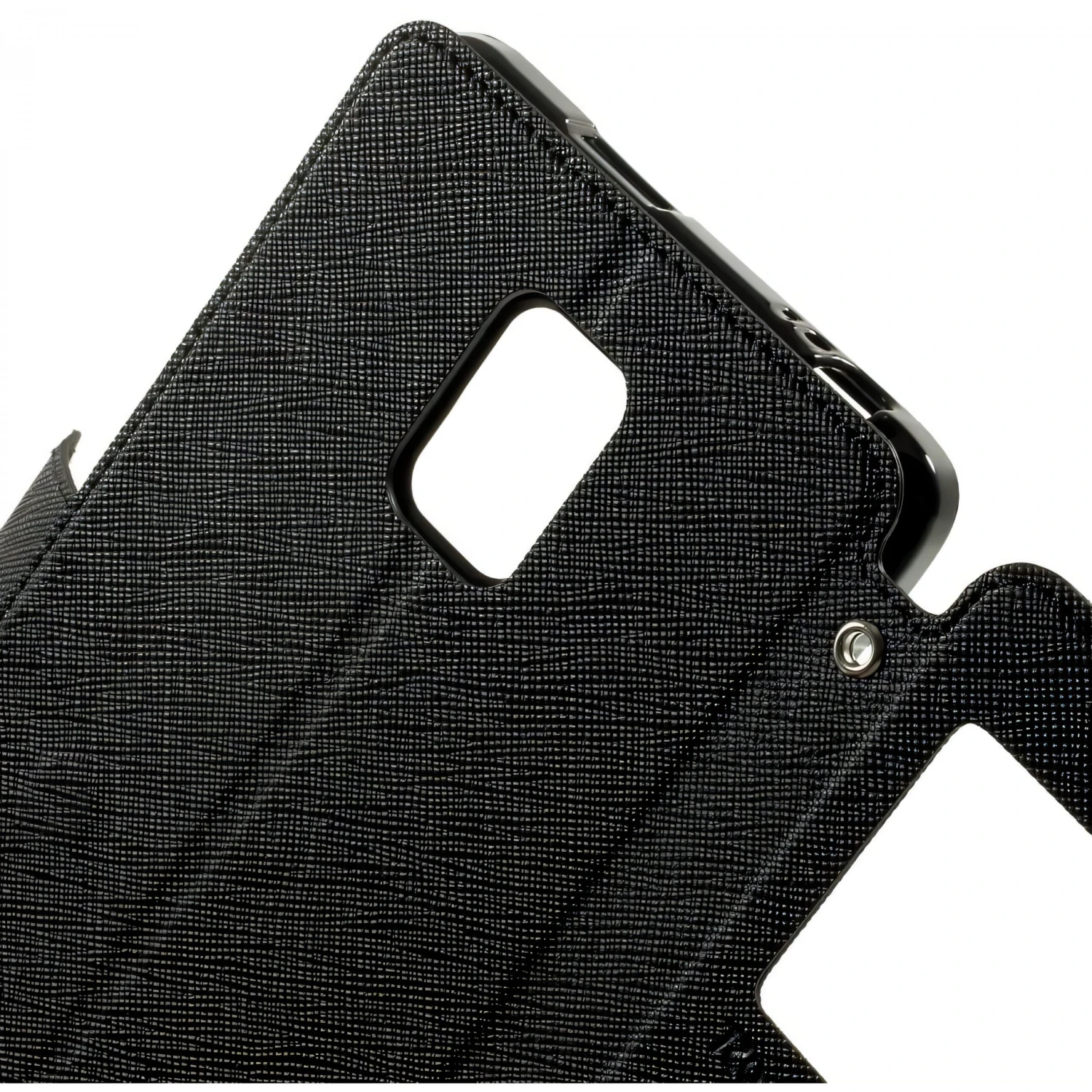 Etui Galaxy Note Edge Avec Fenetre Noir 8 Etui Galaxy Note Edge Avec Fenetre Noir – Image 6