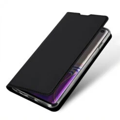 Etui Samsung Portefeuille Galaxy S10 Design DUX DUCIS Skin Pro Noir -All For Phone Magasin etui galaxy s10 frac2830 3