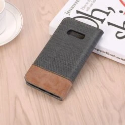 Etui Samsung Portefeuille Bi-color Samsung Galaxy S10 Noir -All For Phone Magasin etui galaxy s10 frac2862 8