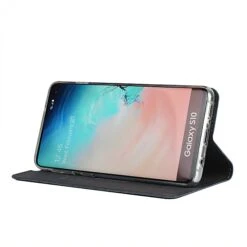 Etui Portefeuille Galaxy S10 Simili Cuir - Noir -All For Phone Magasin etui galaxy s10 frac3611 5