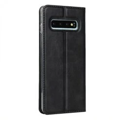 Etui Portefeuille Galaxy S10 Plus Simili Cuir - Noir -All For Phone Magasin etui galaxy s10 plus frac3613 3