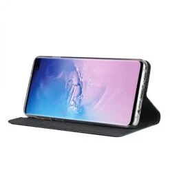 Etui Portefeuille Galaxy S10 Plus Simili Cuir - Noir -All For Phone Magasin etui galaxy s10 plus frac3613 5