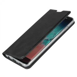 Etui Portefeuille Galaxy S10 Plus Simili Cuir - Noir -All For Phone Magasin etui galaxy s10 plus frac3613 8