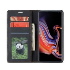 Etui Portefeuille Galaxy S10 Plus Silky Touch - Protection Intégrale FORWENW Noir 12 Etui Portefeuille Galaxy S10 Plus Silky Touch - Protection Intégrale FORWENW Noir -All For Phone Magasin etui galaxy s10 plus frac3878 2