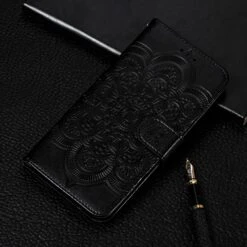 Etui Galaxy S10 Plus Style Mandala Noir -All For Phone Magasin etui galaxy s10 plus frac3903 10