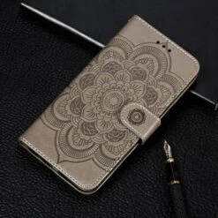 Etui Galaxy S10 Plus Style Mandala Gris -All For Phone Magasin etui galaxy s10 plus frac3904 10