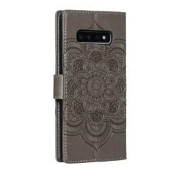 Etui Galaxy S10 Plus Style Mandala Gris -All For Phone Magasin etui galaxy s10 plus frac3904 3