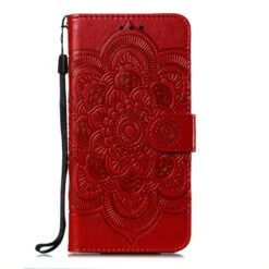 Etui Galaxy S10 Plus Style Mandala Rouge -All For Phone Magasin etui galaxy s10 plus frac3905 1