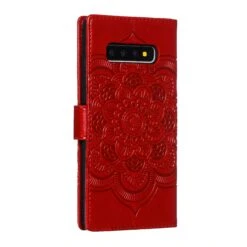 Etui Galaxy S10 Plus Style Mandala Rouge -All For Phone Magasin etui galaxy s10 plus frac3905 3