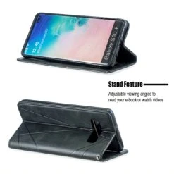 Etui Portefeuille Galaxy S10 Plus Design & Business Noir -All For Phone Magasin etui galaxy s10 plus frac3909 4