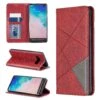 Etui Portefeuille Galaxy S10 Plus Design & Business Rouge -All For Phone Magasin etui galaxy s10 plus frac3911