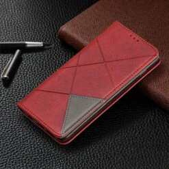 Etui Portefeuille Galaxy S10 Plus Design & Business Rouge -All For Phone Magasin etui galaxy s10 plus frac3911 7