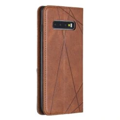 Etui Portefeuille Galaxy S10 Plus Design & Business Marron -All For Phone Magasin etui galaxy s10 plus frac3912 2