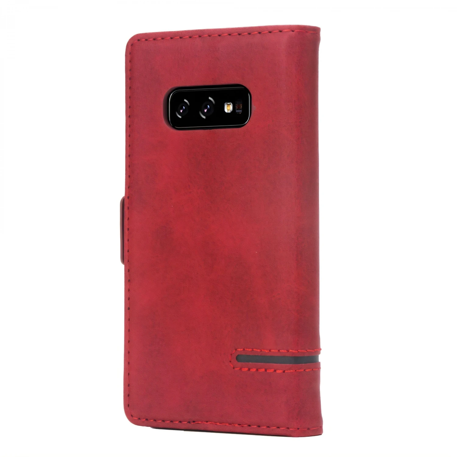 Etui Samsung Portefeuille Galaxy S10E Style Business Rouge 5 Etui Samsung Portefeuille Galaxy S10E Style Business Rouge – Image 3