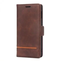 Etui Samsung Portefeuille Galaxy S10E Style Business Marron -All For Phone Magasin etui galaxy s10e frac2876 1