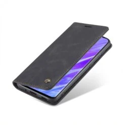Etui Portefeuille Galaxy S20 Simili Cuir Avec Rangement Carte CASEME - Noir -All For Phone Magasin etui galaxy s20 frac3641 9