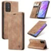 Etui Portefeuille Galaxy S20 Simili Cuir Avec Rangement Carte CASEME - Marron -All For Phone Magasin etui galaxy s20 frac3642