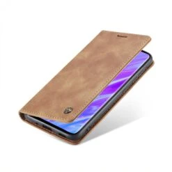 Etui Portefeuille Galaxy S20 Simili Cuir Avec Rangement Carte CASEME - Marron -All For Phone Magasin etui galaxy s20 frac3642 8