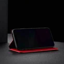 Étui De Protection Galaxy S21 5G - Style Retro Rouge -All For Phone Magasin etui galaxy s21 5g frac4158 11