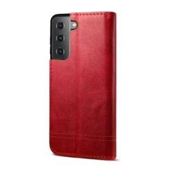 Étui De Protection Galaxy S21 5G - Style Retro Rouge -All For Phone Magasin etui galaxy s21 5g frac4158 2