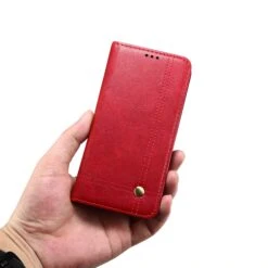 Étui De Protection Galaxy S21 5G - Style Retro Rouge -All For Phone Magasin etui galaxy s21 5g frac4158 5