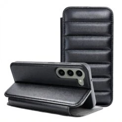 Etui Galaxy S21 FE PUFFER Book Noir