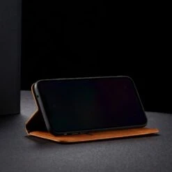 Etui Portefeuille Galaxy S21 Avec Rangement Carte Et Coque Silicone Intégrée - Marron -All For Phone Magasin etui galaxy s21 frac3725 11