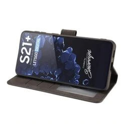 Étui Portefeuille Galaxy S21 Plus 5g Fantasy Classic Noir -All For Phone Magasin etui galaxy s21 plus 5g frac4161 12