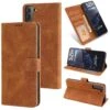 Étui Portefeuille Galaxy S21 Plus 5g Fantasy Classic Marron -All For Phone Magasin etui galaxy s21 plus 5g frac4164
