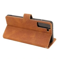 Étui Portefeuille Galaxy S21 Plus 5g Fantasy Classic Marron -All For Phone Magasin etui galaxy s21 plus 5g frac4164 13