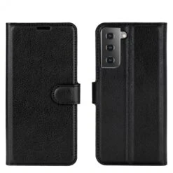 Etui Portefeuille Galaxy S21 Plus Simili- Cuir Avec Rangement Carte - Noir -All For Phone Magasin etui galaxy s21 plus frac3758 1