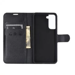 Etui Portefeuille Galaxy S21 Plus Simili- Cuir Avec Rangement Carte - Noir -All For Phone Magasin etui galaxy s21 plus frac3758 2