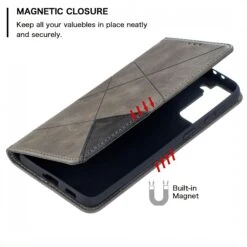 Étui De Protection Galaxy S21 Plus - Style Geometrique Gris -All For Phone Magasin etui galaxy s21 plus frac4155 5