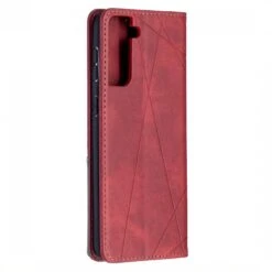 Étui De Protection Galaxy S21 Plus - Style Geometrique Rouge -All For Phone Magasin etui galaxy s21 plus frac4156 2